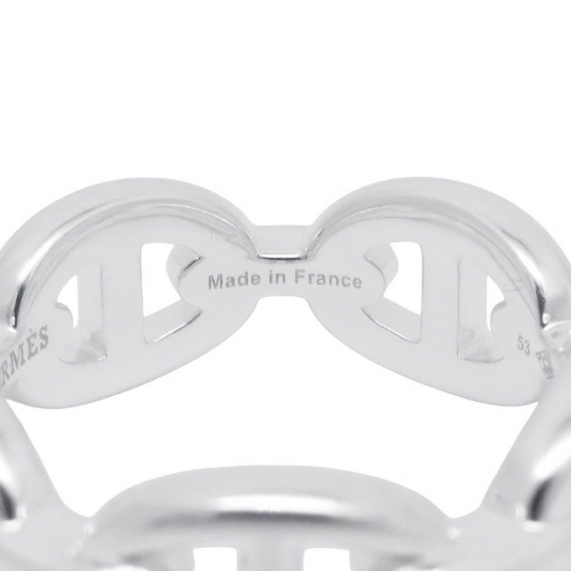 エルメス リング シェーヌダンクル アンシェネPM Enchainee SV925シルバー リングサイズ53 HERMES ジュエリー