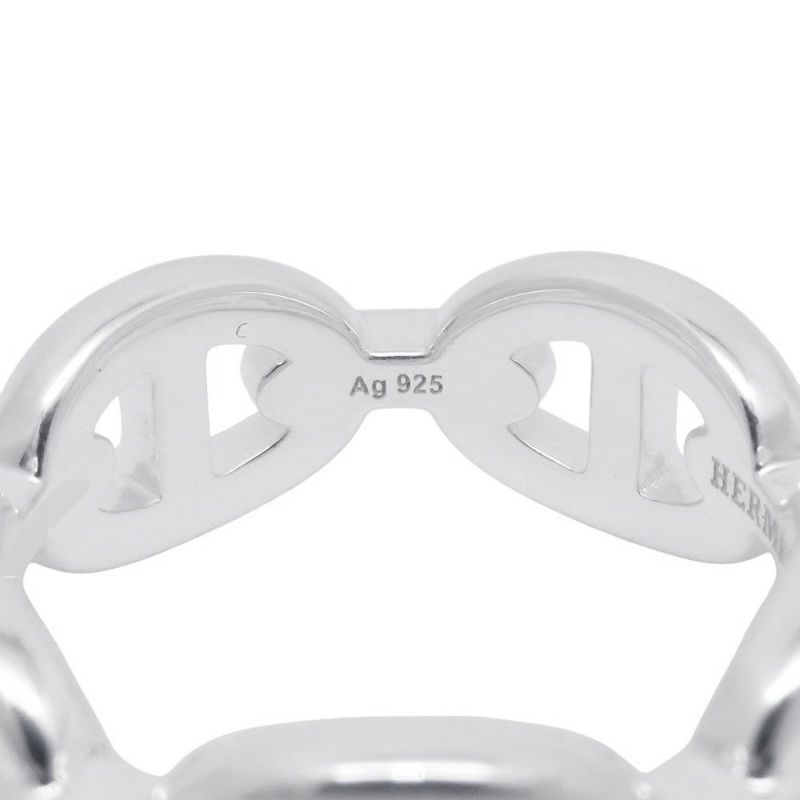 エルメス リング シェーヌダンクル アンシェネPM Enchainee SV925シルバー リングサイズ53 HERMES ジュエリー