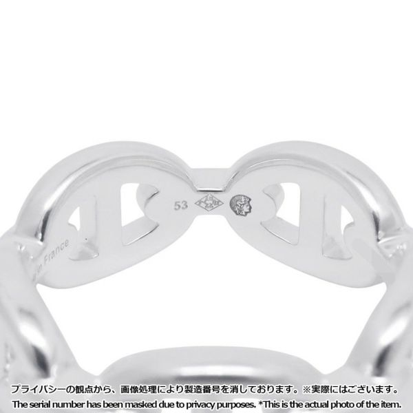 エルメス リング シェーヌダンクル アンシェネPM Enchainee SV925シルバー リングサイズ53 HERMES ジュエリー