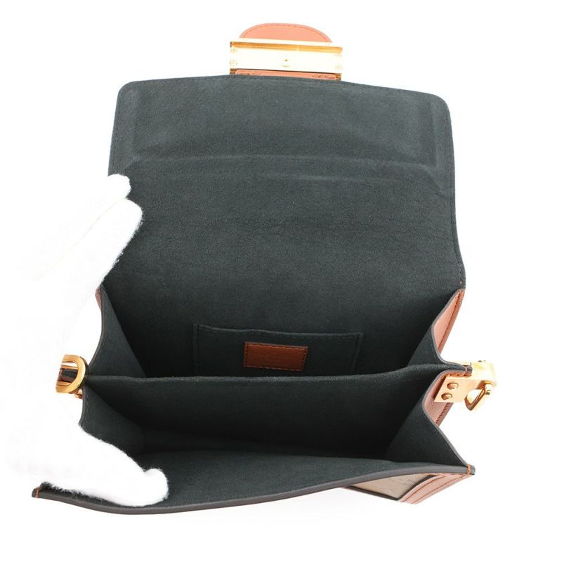 ルイヴィトン ショルダーバッグ モノグラム・リバース ドーフィーヌ MINI M44580 LOUIS VUITTON ヴィトン 黒 ブラック