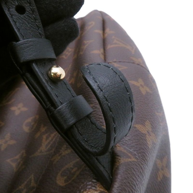 ルイヴィトン リュック モノグラム・リバース パームスプリングス バックパックPM M44870 LOUIS VUITTON バッグ 黒 ブラック