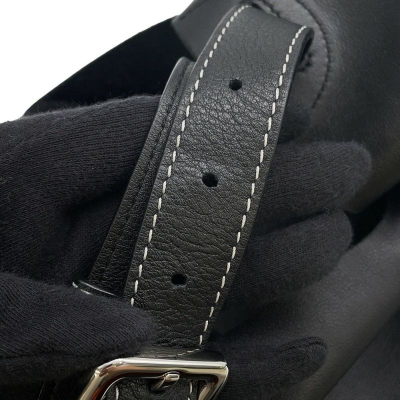 ロエベ リュック アナグラム ショッパーバック レザー LOEWE 2way トートバッグ 黒