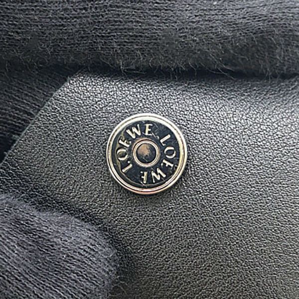 ロエベ リュック アナグラム ショッパーバック レザー LOEWE 2way トートバッグ 黒