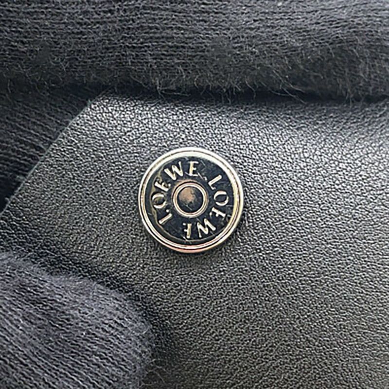 ロエベ リュック アナグラム ショッパーバック レザー LOEWE 2way トートバッグ 黒