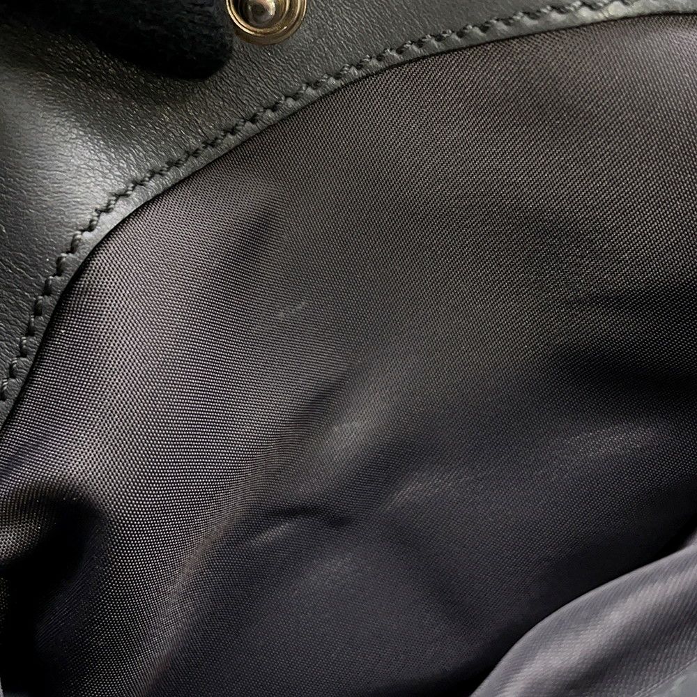 トッズ ハンドバッグ ミンクファー TOD'S 2wayショルダー 黒