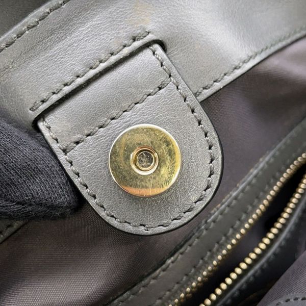 トッズ ハンドバッグ ミンクファー TOD'S 2wayショルダー 黒