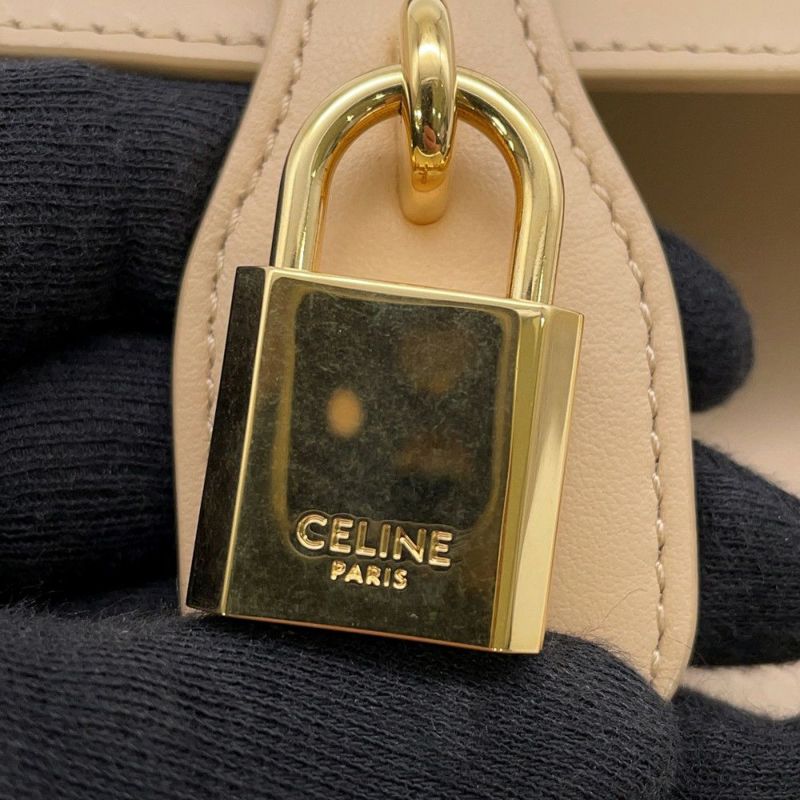 セリーヌ ショルダーバッグ タブー ミディアム レザー 196583 CELINE バッグ