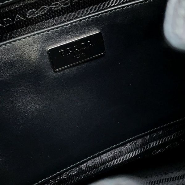 プラダ リュック レオパード Re-Nylon ナイロン 1BZ811 PRADA バッグ 黒
