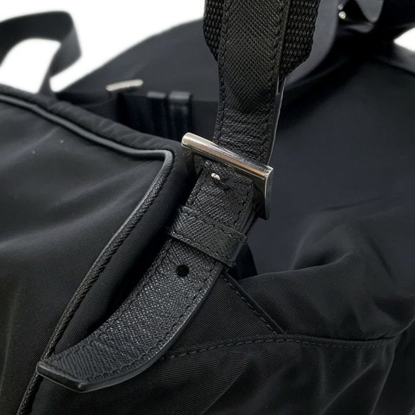 プラダ リュック レオパード Re-Nylon ナイロン 1BZ811 PRADA バッグ 黒