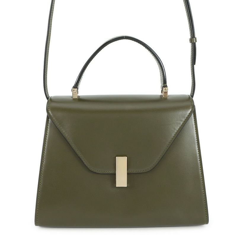 ヴァレクストラ ハンドバッグ イジィデ ミディアム レザー Valextra 2way ファミリーセール品