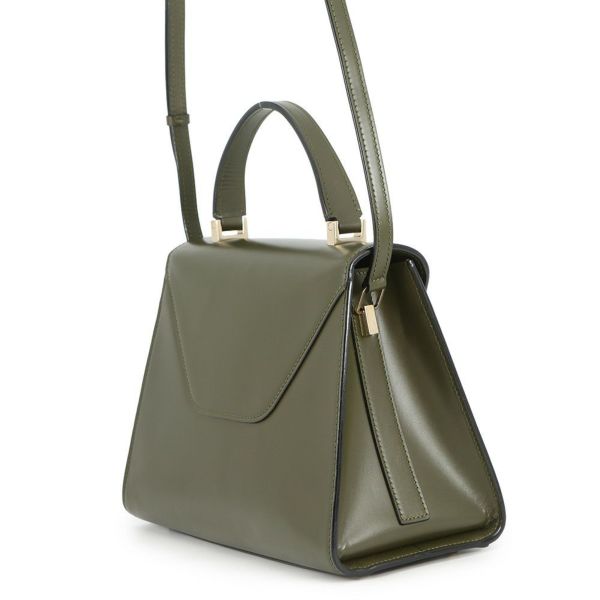 ヴァレクストラ ハンドバッグ イジィデ ミディアム レザー Valextra 2way ファミリーセール品