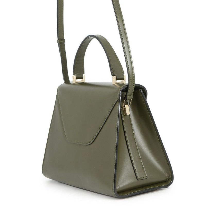 ヴァレクストラ ハンドバッグ イジィデ ミディアム レザー Valextra 2way ファミリーセール品