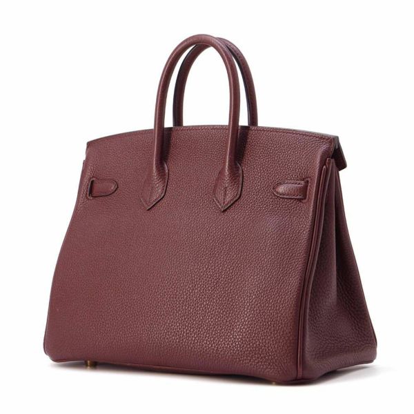 エルメス バーキン25 ボルドー/ゴールド金具 トゴ A刻印 HERMES Birkin ハンドバッグ