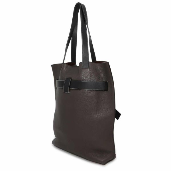 ロエベ トートバッグ アナグラム ストラップ バーティカル レザー LOEWE