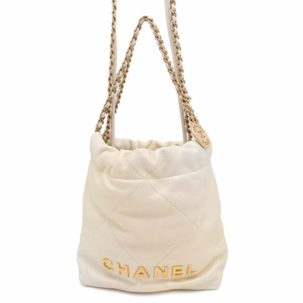 シャネル ハンドバッグ CHANEL 22 ミニ ココマーク レザー AS3980 CHANEL 2wayショルダーバッグ