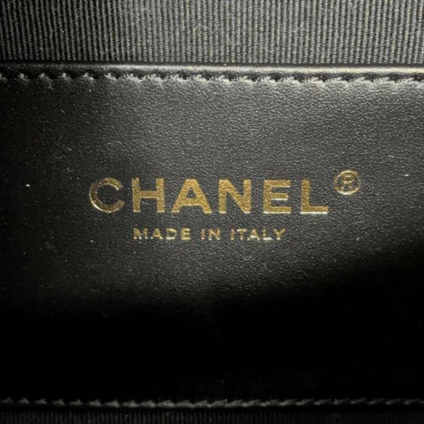 シャネル ウエストバッグ マトラッセ ラムスキン AS4860 CHANEL ボディバッグ 黒