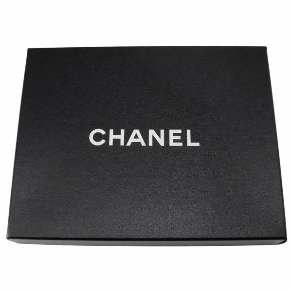 シャネル サンダル マトラッセ ココマーク レザー レディースサイズ37 1/2 G31620 CHANEL 靴　黒 白