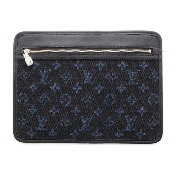 ルイヴィトン トートバッグ モノグラム・ジャカード グラン・サック M55203 LOUIS VUITTON 黒 ブラック