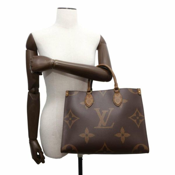 ルイヴィトン トートバッグ モノグラム・リバース ジャイアント オンザゴーMM M45321 LOUIS VUITTON ハンドバッグ