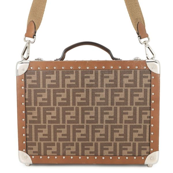 フェンディ トランクケース ズッカ 旅行用バッグ 7VV134 FENDI 2way