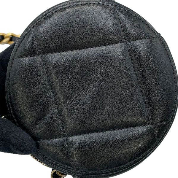 シャネル チェーンショルダーバッグ CHANEL19 ココマーク マトラッセ ラムスキン AP0945 CHANEL 黒