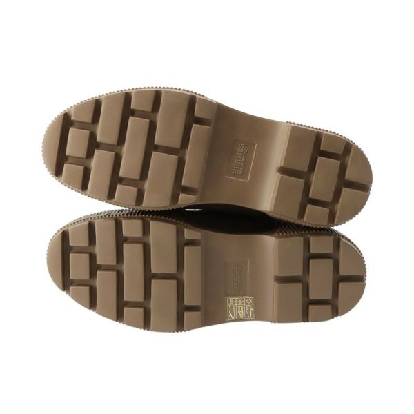 エルメス ブーツ フレッシュ ファブリック レディースサイズ37.5 HERMES ショートブーツ 靴