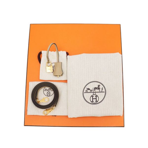 エルメス ハンドバッグ ケリー28 内縫い トレンチ/ゴールド金具 トゴ Z刻印 2wayショルダー