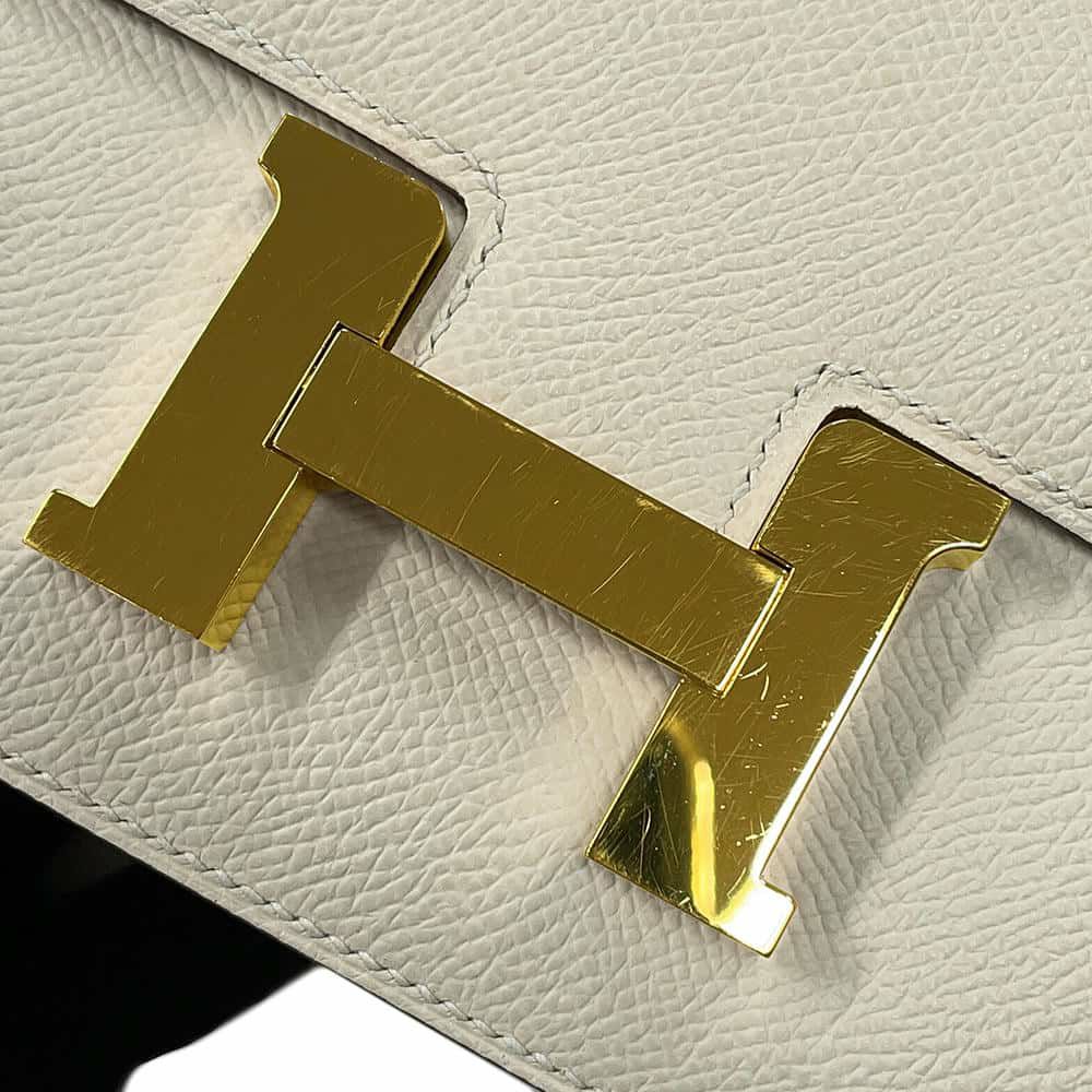 エルメス ミニ コンスタンス3 ナタ/ゴールド金具 エプソン Z刻印 HERMES バッグ