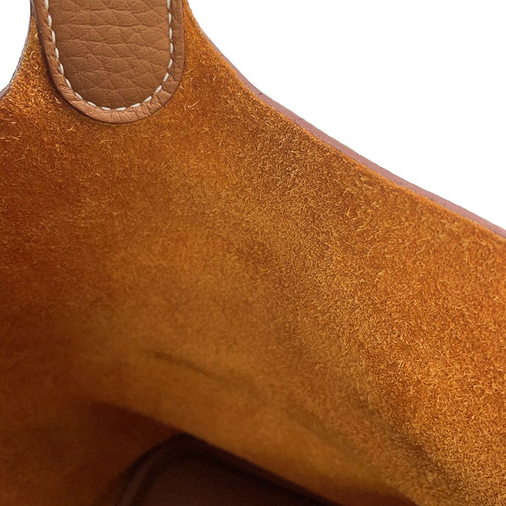 エルメス ハンドバッグ ピコタンロックMM ゴールド/ゴールド金具 トリヨンクレマンス K刻印