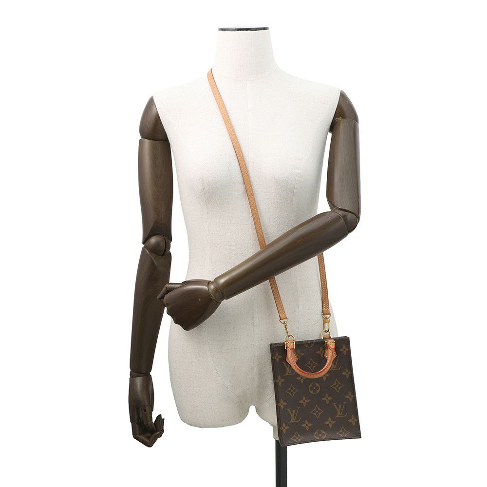 ルイヴィトン ハンドバッグ プティット・サックプラ モノグラム M81295 ヴィトン ミニバッグ 2way ショルダーバッグ