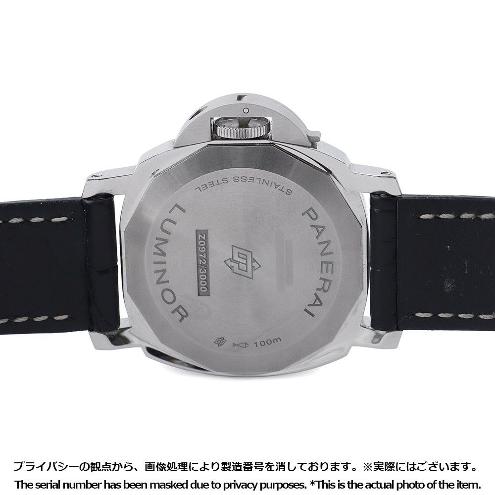 パネライ ルミノール ロゴ PAM01084 PANERAI 腕時計 黒文字盤