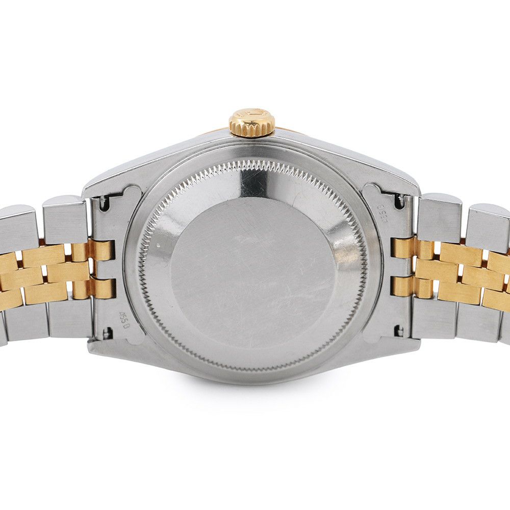 ロレックス デイトジャスト W番 SS/K18イエローゴールド 16233 ROLEX 腕時計 シャンパン文字盤