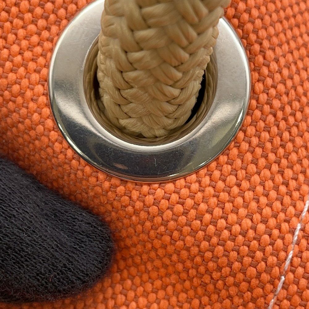 エルメス トートバッグ エスカル・ア・ラ・プラージュ プリント アシエ/シルバー金具 トワルアッシュ HERMES ビーチバッグ