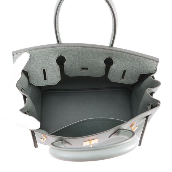 エルメス バーキン30 ヴェールアマンド/ゴールド金具 エプソン Z刻印 HERMES Birkin ハンドバッグ