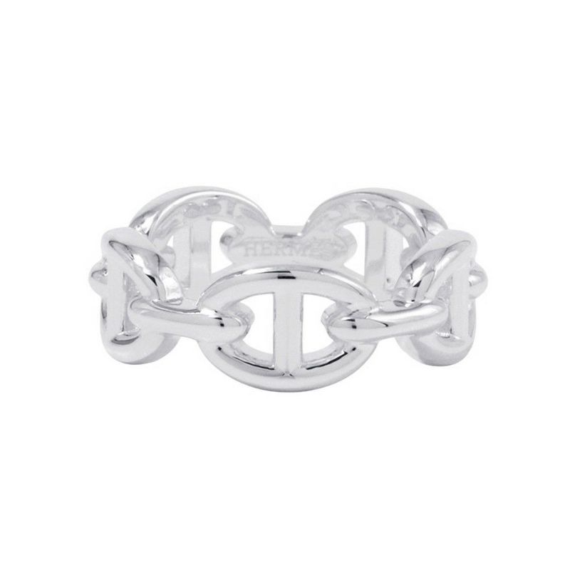 エルメス リング シェーヌダンクル アンシェネPM Enchainee SV925シルバー リングサイズ51 HERMES ジュエリー