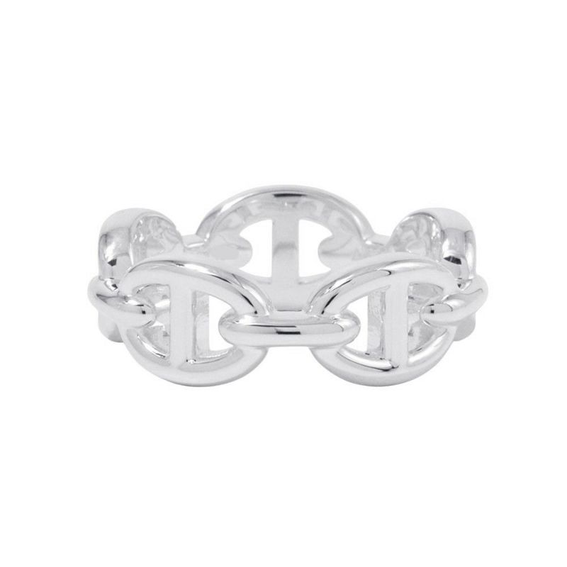 エルメス リング シェーヌダンクル アンシェネPM Enchainee SV925シルバー リングサイズ51 HERMES ジュエリー