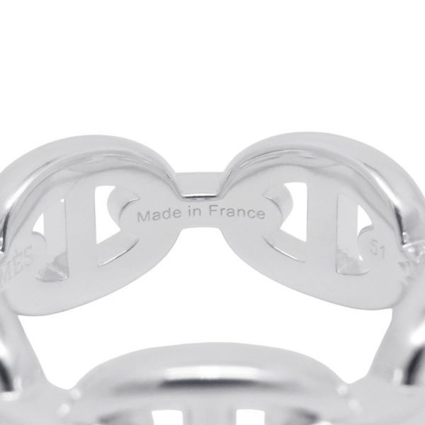 エルメス リング シェーヌダンクル アンシェネPM Enchainee SV925シルバー リングサイズ51 HERMES ジュエリー