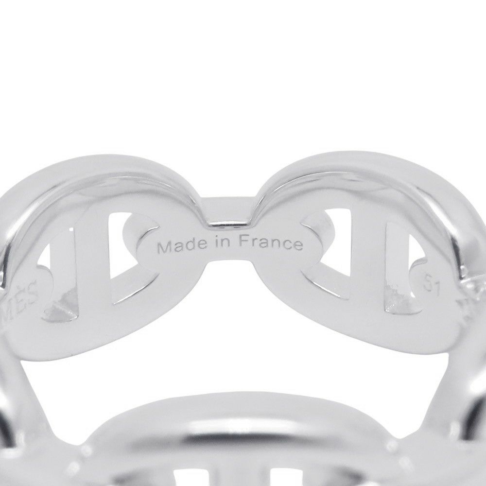 エルメス リング シェーヌダンクル アンシェネPM Enchainee SV925シルバー リングサイズ51 HERMES ジュエリー