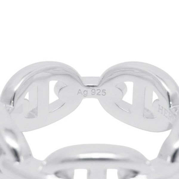 エルメス リング シェーヌダンクル アンシェネPM Enchainee SV925シルバー リングサイズ51 HERMES ジュエリー