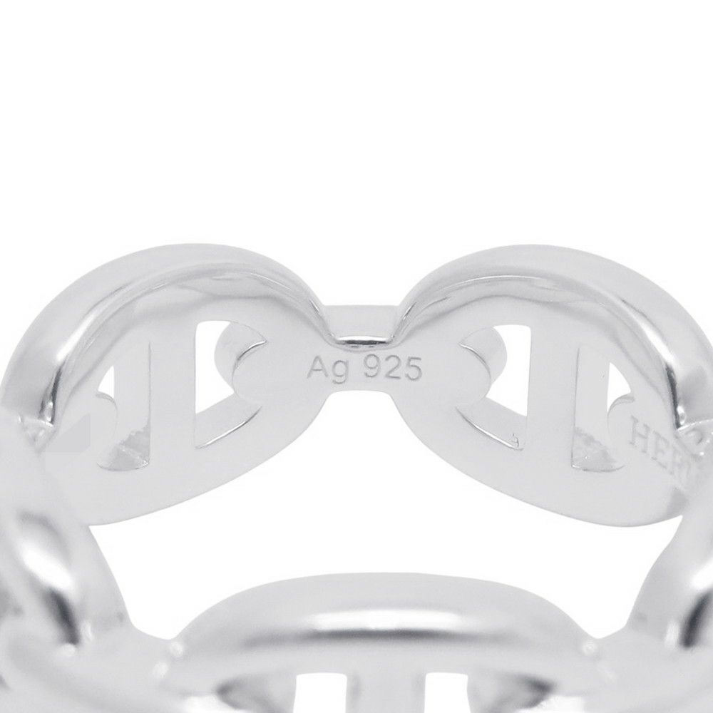 エルメス リング シェーヌダンクル アンシェネPM Enchainee SV925シルバー リングサイズ51 HERMES ジュエリー