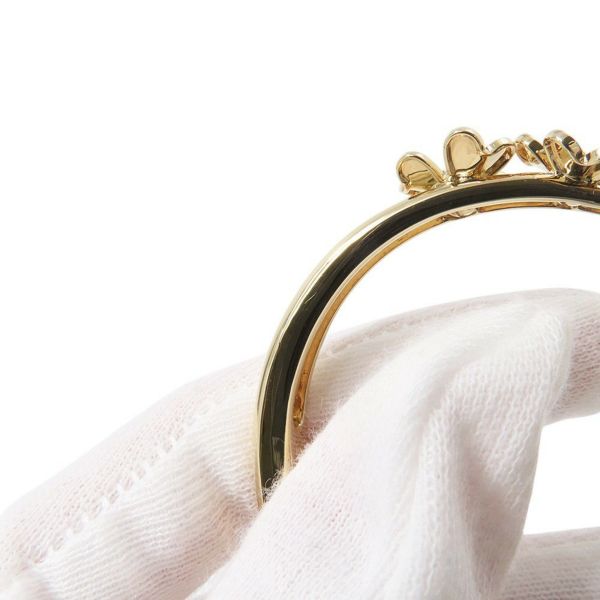 ヴァンクリーフ&アーペル ブレスレット フリヴォル 7フラワー スモール ダイヤモンド 9P 計0.54ct K18YGイエローゴールド VCARP6L100