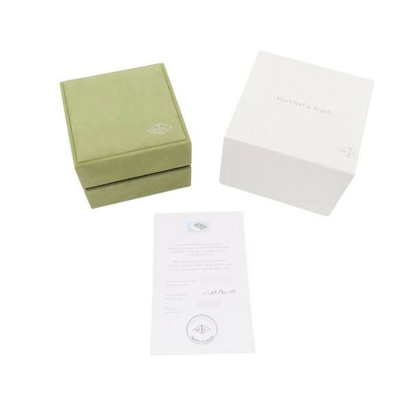 ヴァンクリーフ&アーペル ブレスレット フリヴォル 7フラワー スモール ダイヤモンド 9P 計0.54ct K18YGイエローゴールド VCARP6L100