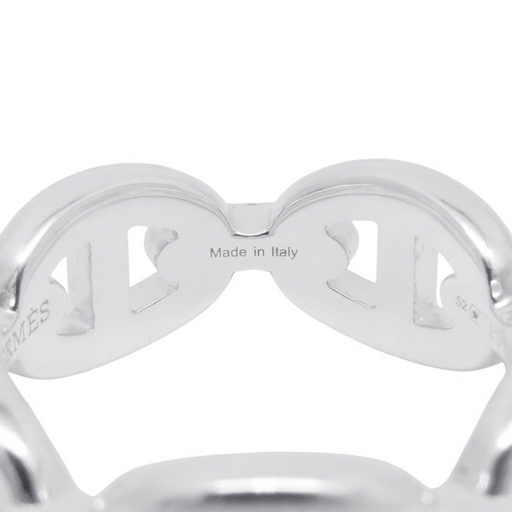 エルメス リング シェーヌダンクル アンシェネPM Enchainee SV925シルバー リングサイズ52 HERMES ジュエリー