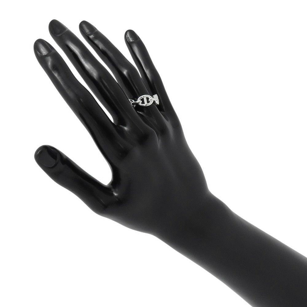 エルメス リング シェーヌダンクル アンシェネPM Enchainee SV925シルバー リングサイズ52 HERMES ジュエリー