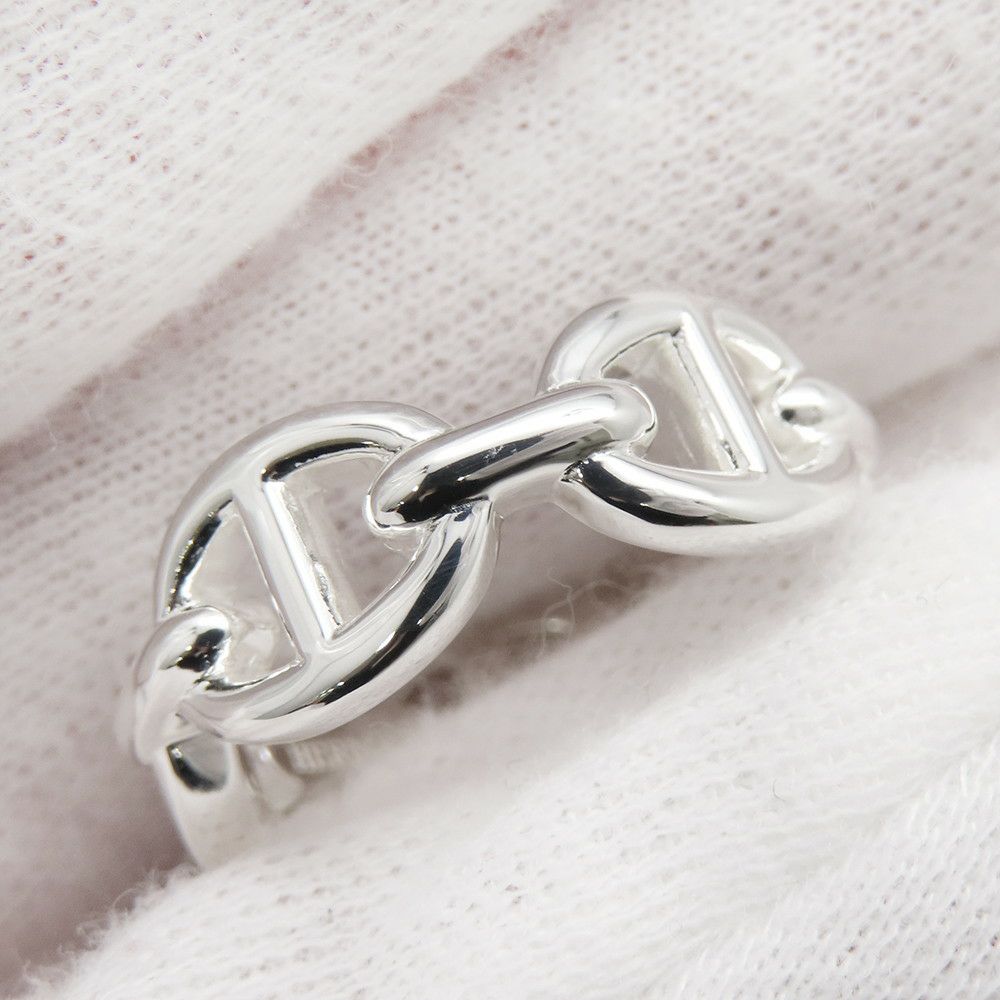 エルメス リング シェーヌダンクル アンシェネPM Enchainee SV925シルバー リングサイズ52 HERMES ジュエリー