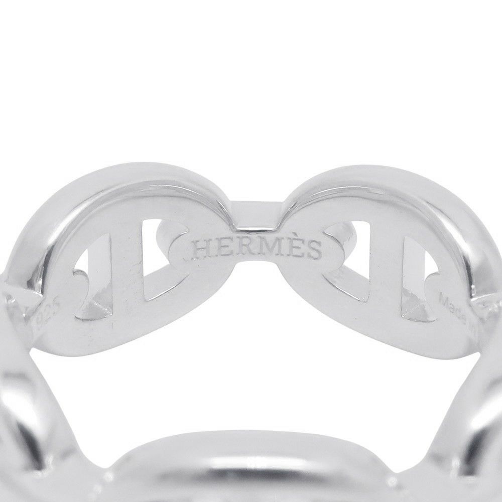 エルメス リング シェーヌダンクル アンシェネPM Enchainee SV925シルバー リングサイズ51 HERMES ジュエリー
