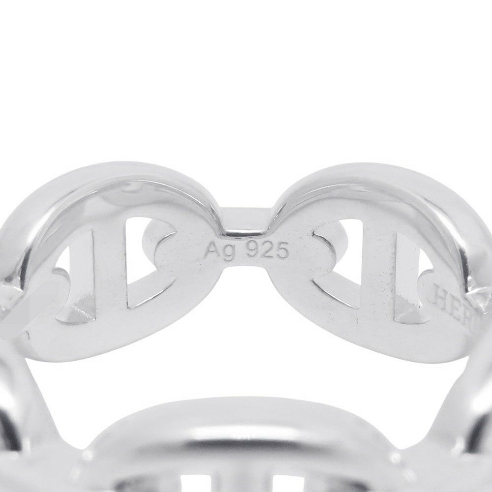 エルメス リング シェーヌダンクル アンシェネPM Enchainee SV925シルバー リングサイズ51 HERMES ジュエリー