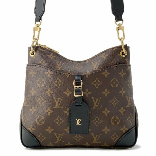 ルイヴィトン ショルダーバッグ モノグラム オデオン NM PM M45353 LOUIS VUITTON ブラック 黒