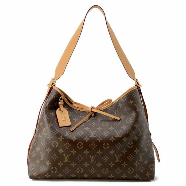 ルイヴィトン ショルダーバッグ モノグラム キャリーオール NM MM M46197 LOUIS VUITTON ポーチ付き