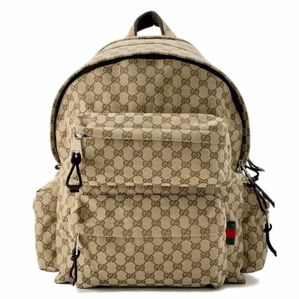 グッチ リュック GGキャンバス ラージ バックパック 800182 GUCCI バッグ | 中古・新品ブランド販売ギャラリーレア公式通販